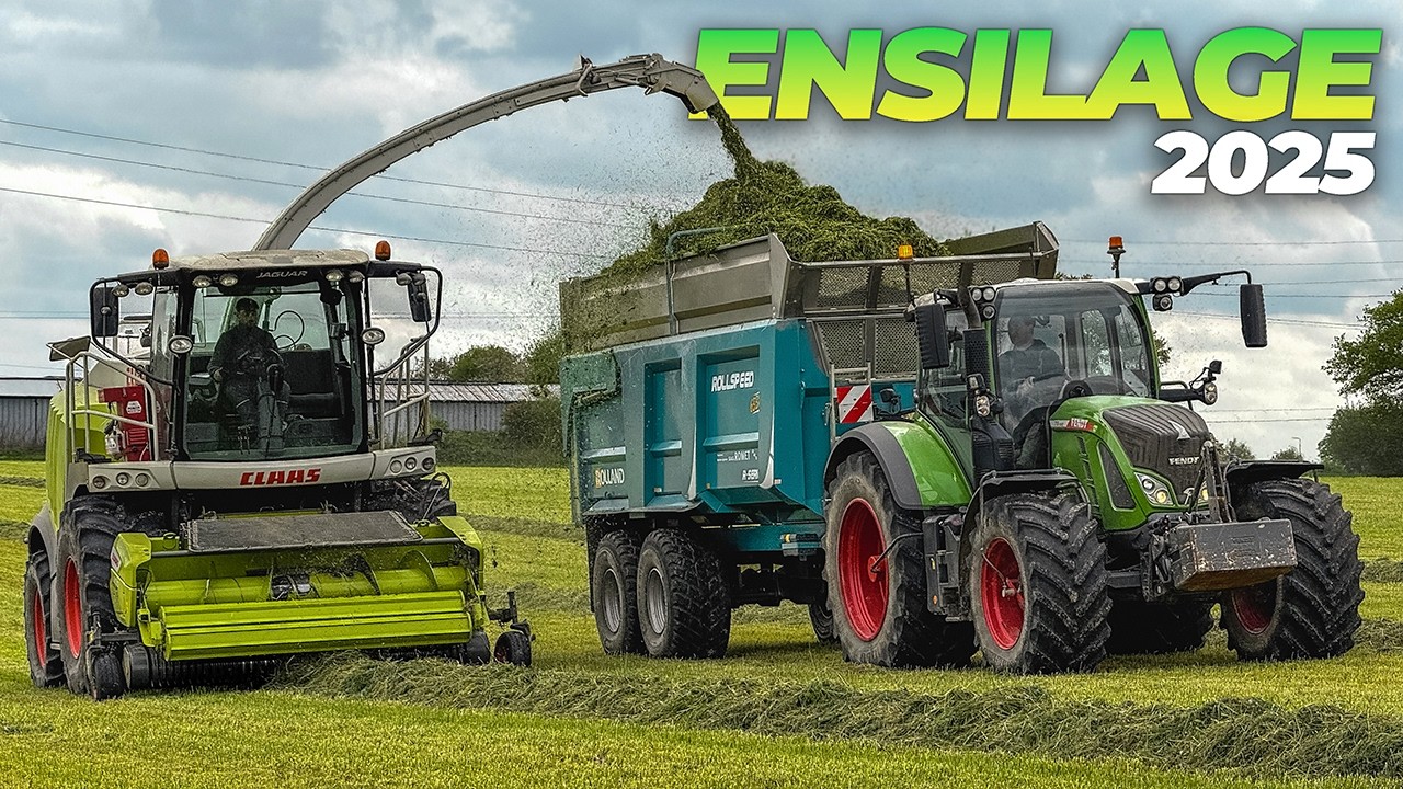 🌱 ENSILAGE D'HERBE 2025 avec une Claas Jaguar 940 - ETA RÉMON