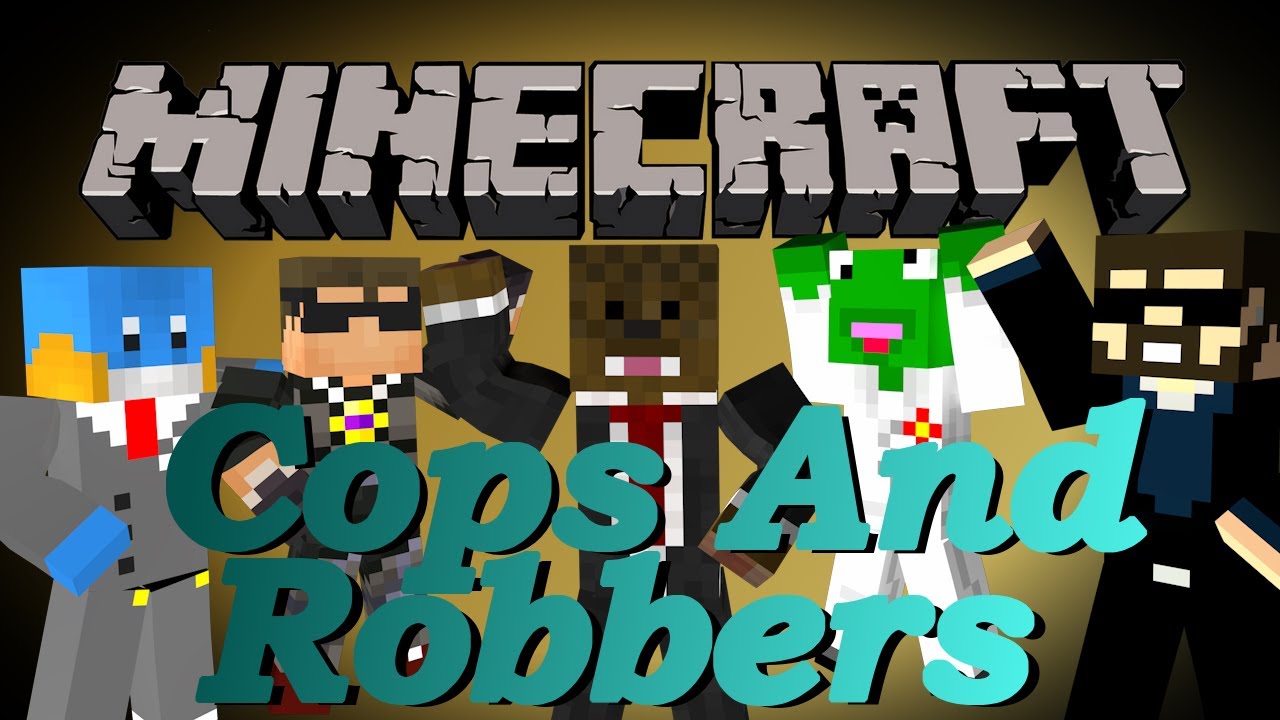 Minecraft Cops And Robbers Minigame #2 | JeromeASF