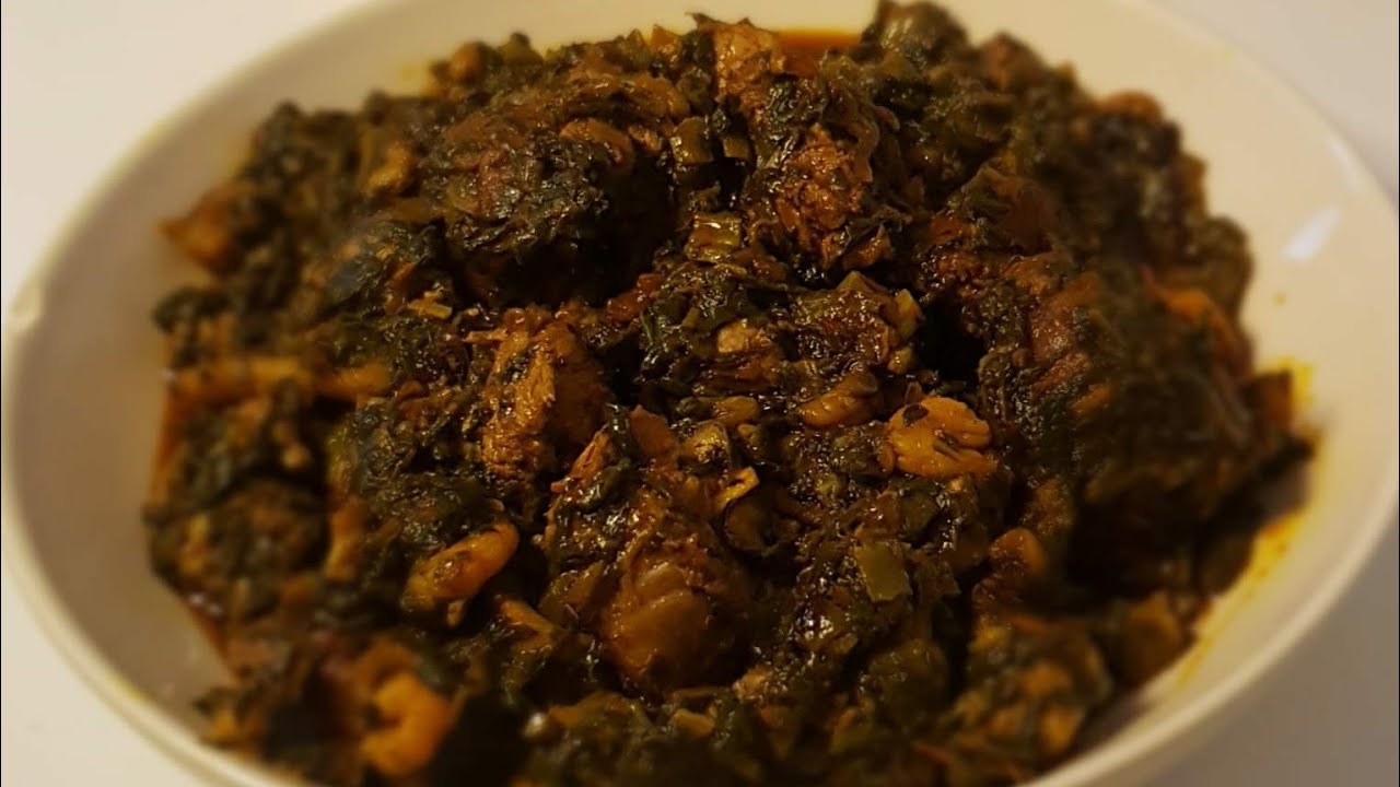 Espinacas con Carne y Gambas al Estilo Africano| ADAMA