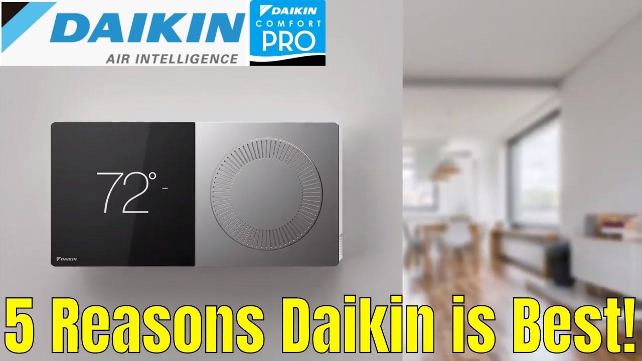 5 причин, почему Daikin — это бренд HVAC-оборудования, который мы устанавливаем. Видео. Сравнение...