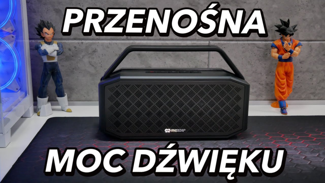 Niewielki i mocny głośnik z trybem zewnętrznym i wewnętrznym - Mozos Outdoor Xtreme