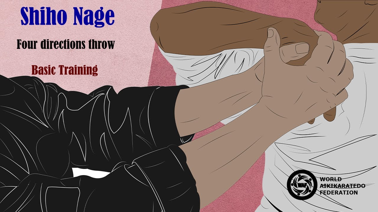 Self Defense Techniques, AikiKarateDo, Four directions throw, Basic Training