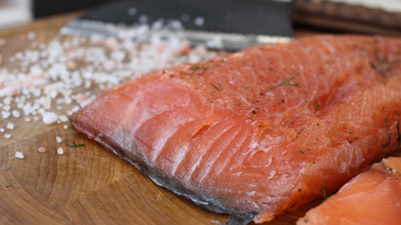 GRAVLAX | SUŠENÝ LOSOS | SALMON GRAVLAX