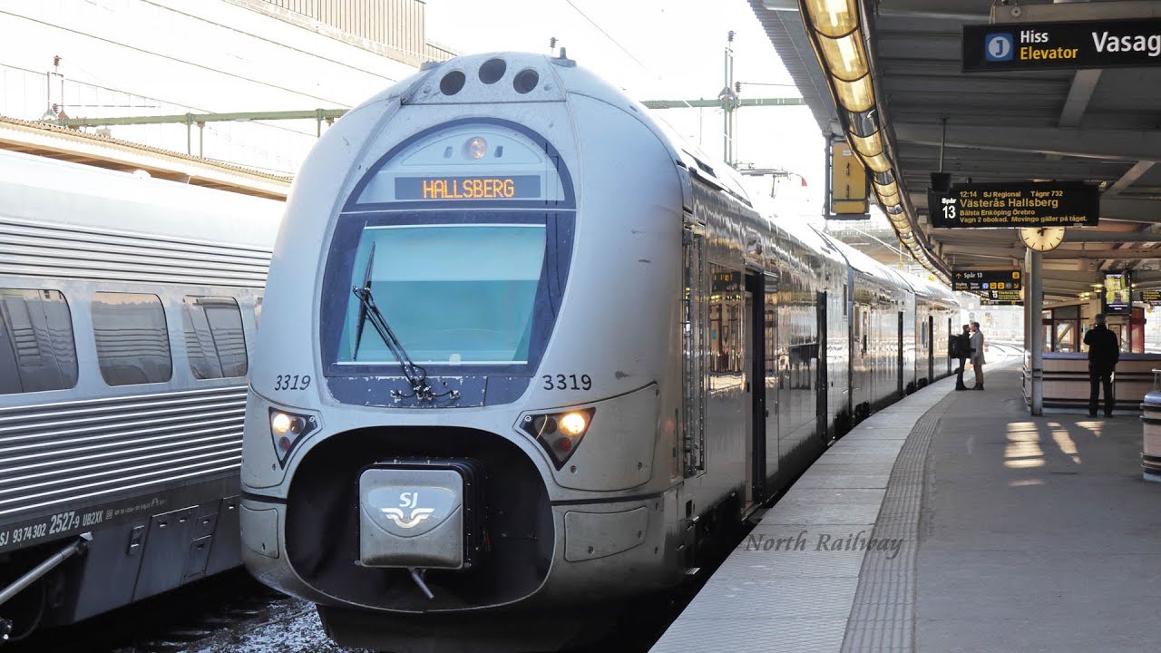 [SJ] X40 Stockholm - Örebro by Train, Sweden / スウェーデン 鉄道の旅