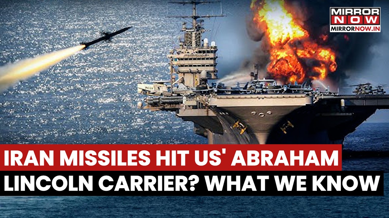 Iran's Cruise Missiles Hit US' Warship Carrier Abraham Lincoln Amid Trump's Peace Proposal? Watch