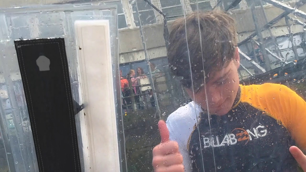 Zorbing on Water Challenge - Limerick Riverfest - Waterballs at Arthur's Quay