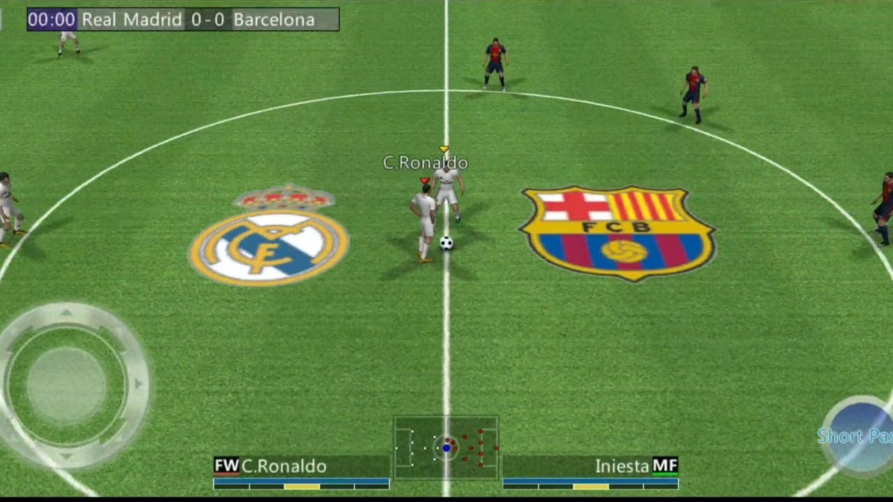 Real Madrid vs Barcelona | La Liga Gaming | Winner Soccer Evolution Gameplay #36 HD