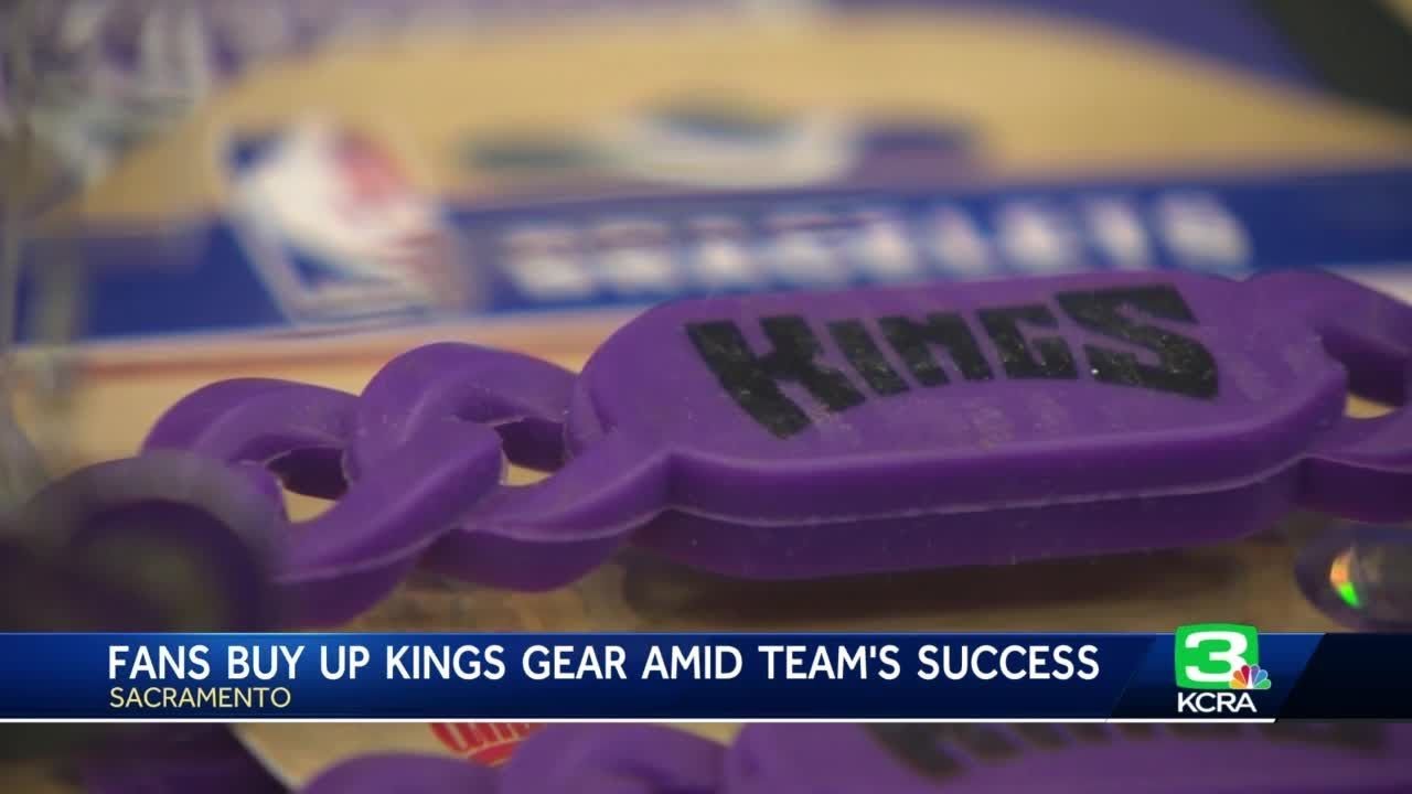 Fans buy up Sacramento Kings gear amid team's success
