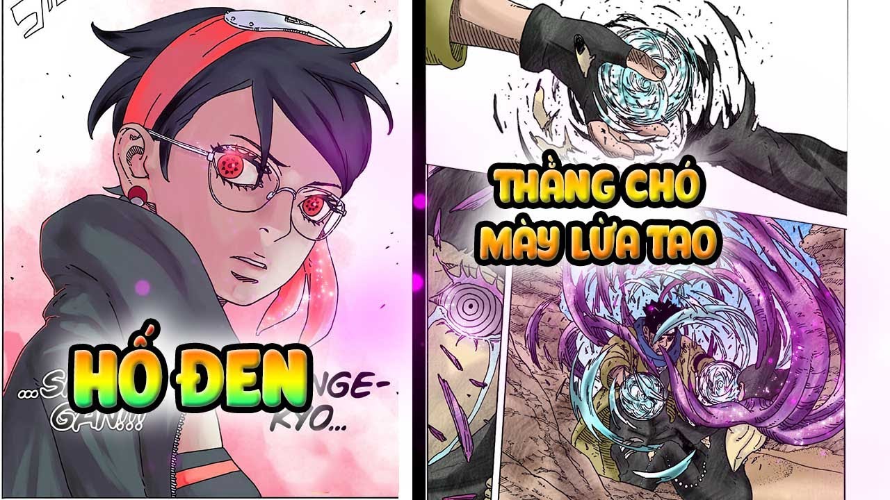 Boruto Chap 20 | NHỨC NHỨC CÁI ĐẦU, Sarada Dùng Black Hole