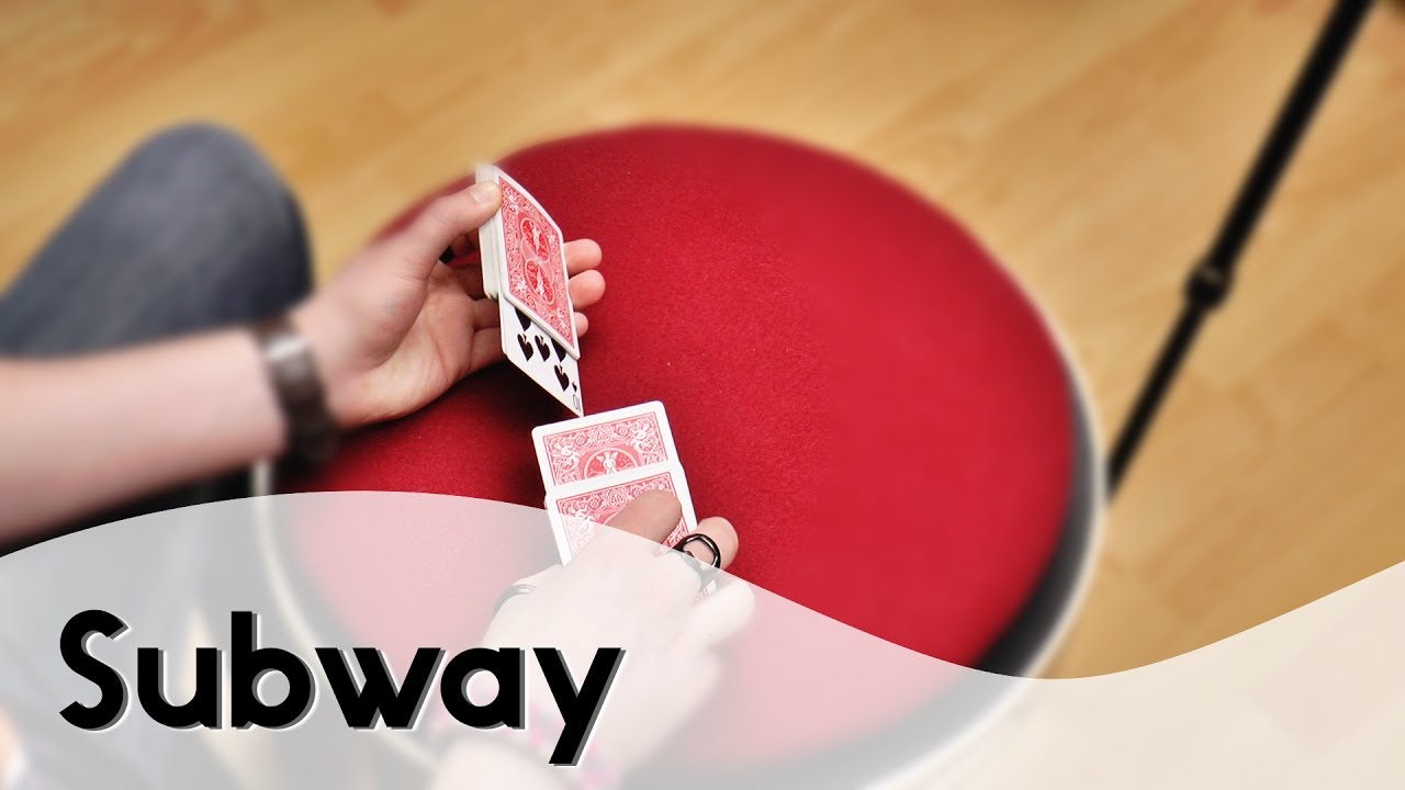 Subway (Kartentrick Tutorial/Erklärung German/Deutsch)