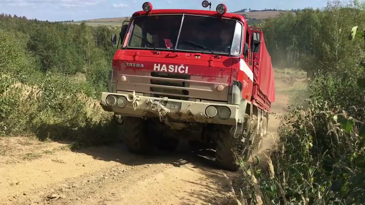 Hasičské TATRY na tankodromu v Pístově u Jihlavy!