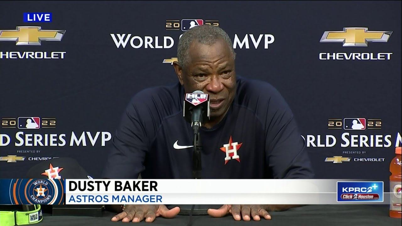 Dusty Baker speaks about World Series championship win