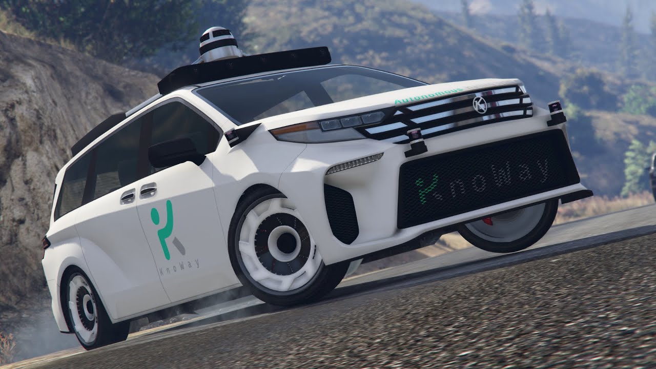 Autonomous Van vs SWAT! | Chase Me in GTA