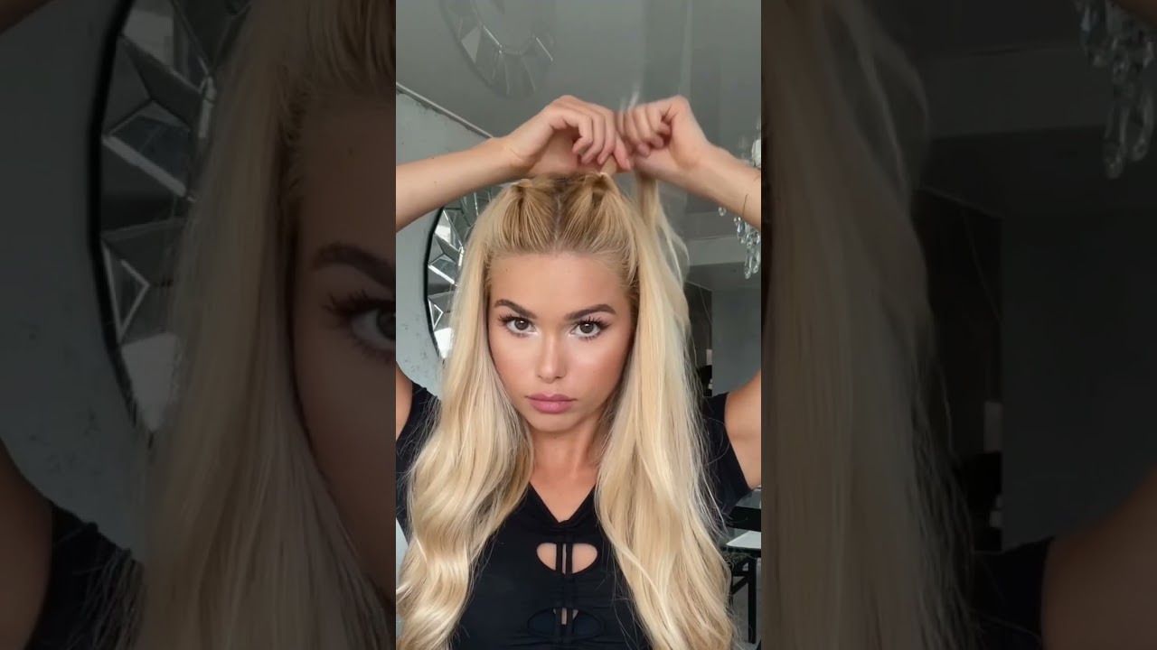 Loop Hair Tutorial - you could use a simple clip.. or you can LOOP IT 😮&zwj;💨😂 #pamelareif #hairstyle