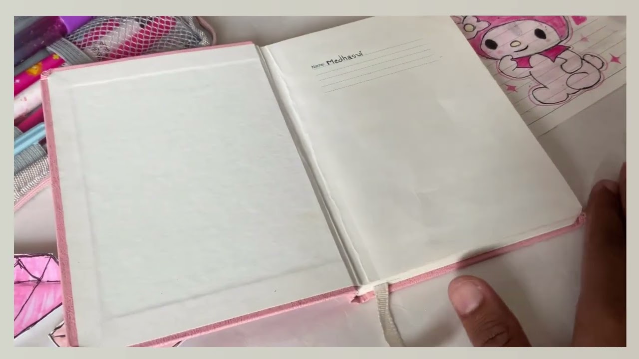Cute bookmark💎 Paper Diamond - Medhasvi