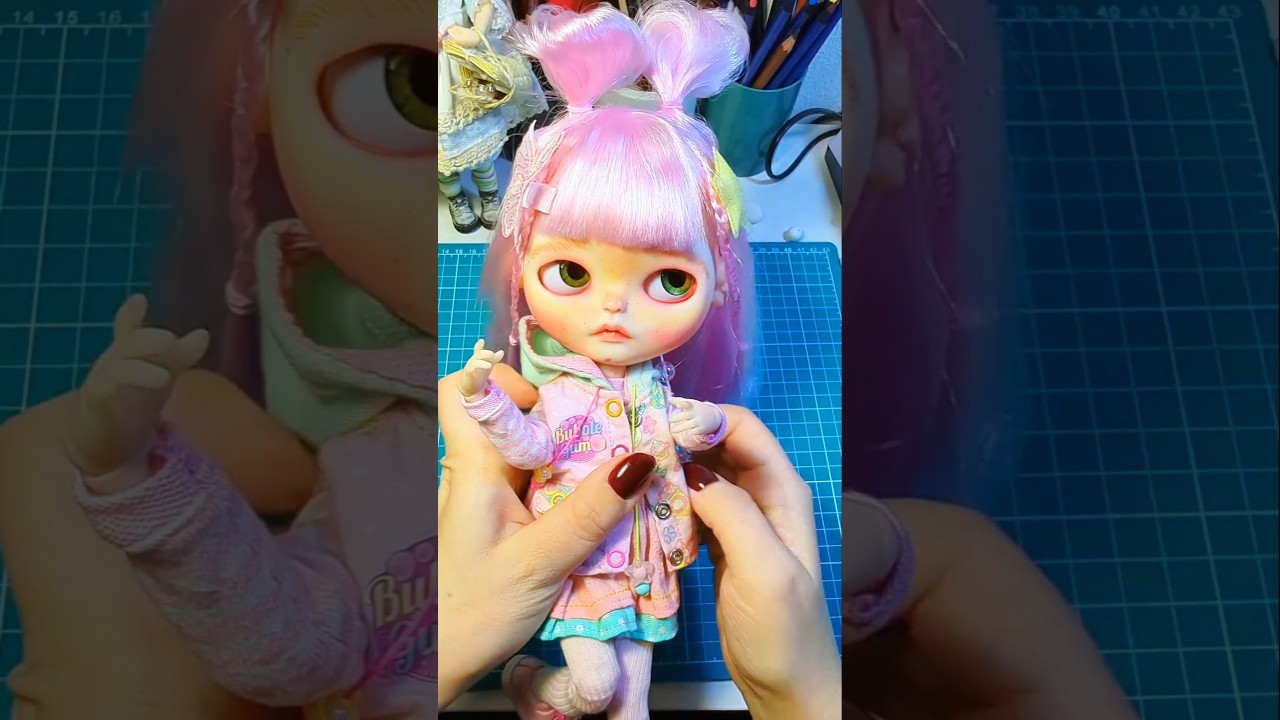 Blythe custom doll | Кукла Блайз ООАК #doll #blythe #ooak #toy #блайз #кукла #ручная_работа #ооак