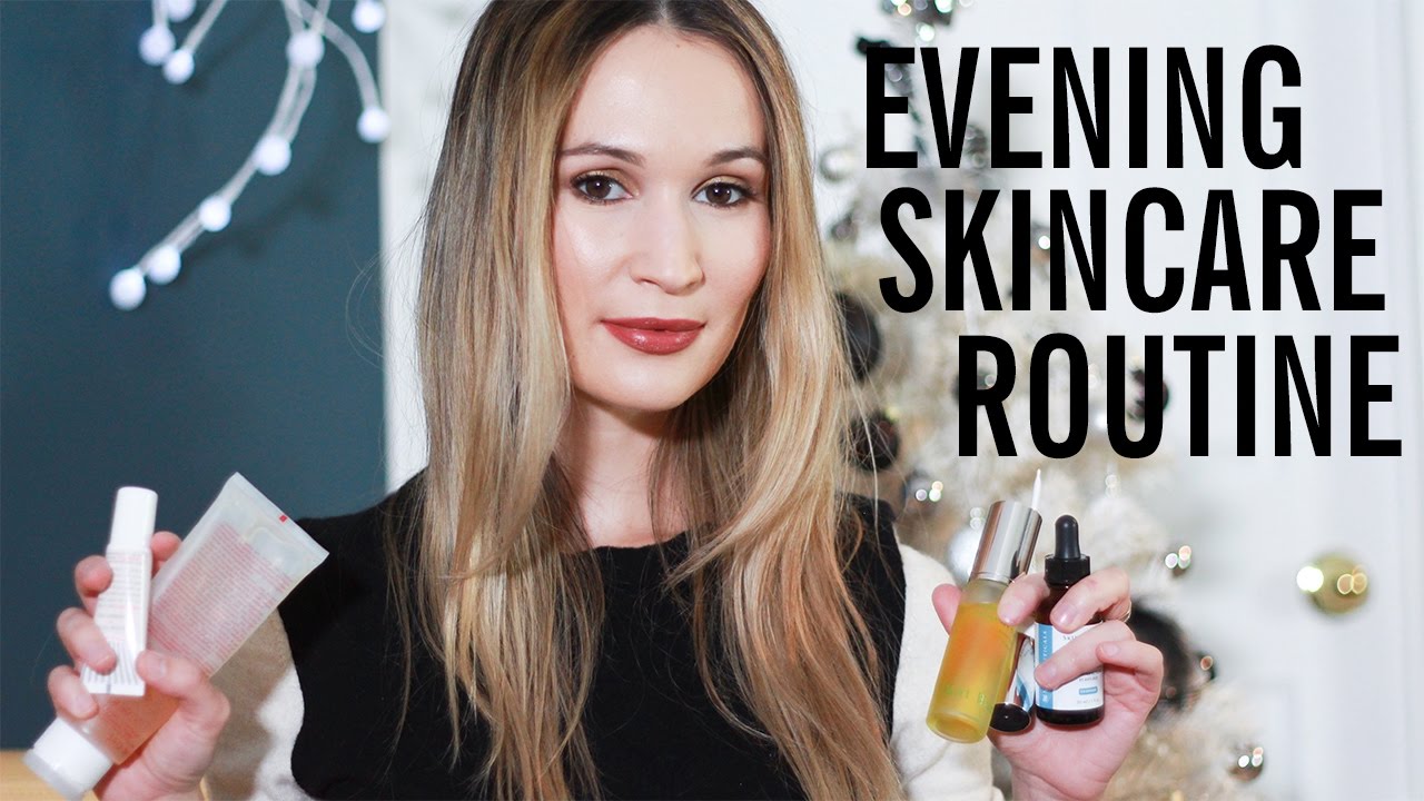 EVENING SKINCARE ROUTINE • combination/oily, acne-prone, dehydrated skin | ttsandra