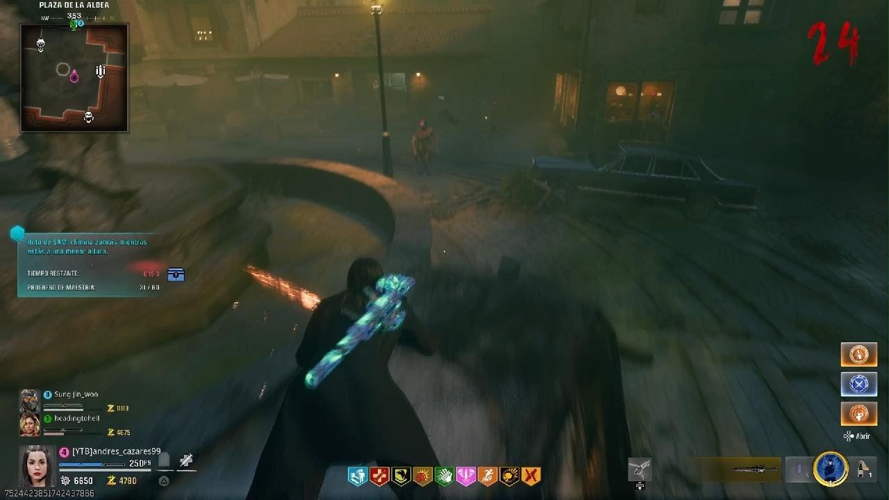 Venciendo al guardián con Frenesí Activado de CITADELLE - BO6 [ZOMBIES] - @Angel-Cazares