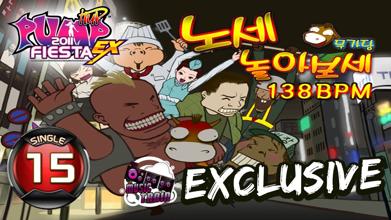 [PUMP IT UP FIESTA EX] Enjoy! Enjoy! S15 (esc. Station Music Train) | EXCLUSIVE ✔