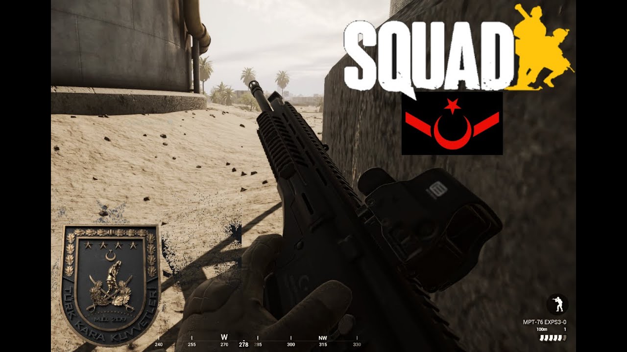 Türk Askeri IŞID mevzilerine saldırıyor // Squad Türkçe Gameplay