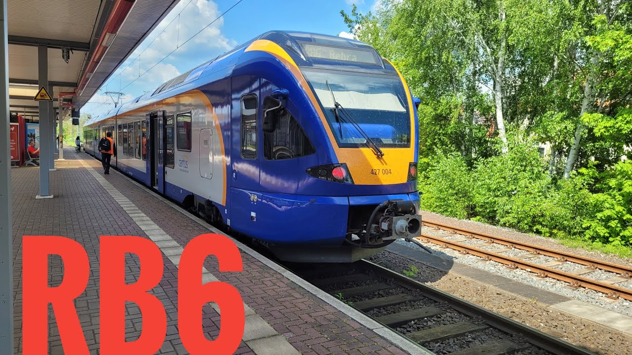 Mitfahrt RB6 Von Bebra Nach Eisenach