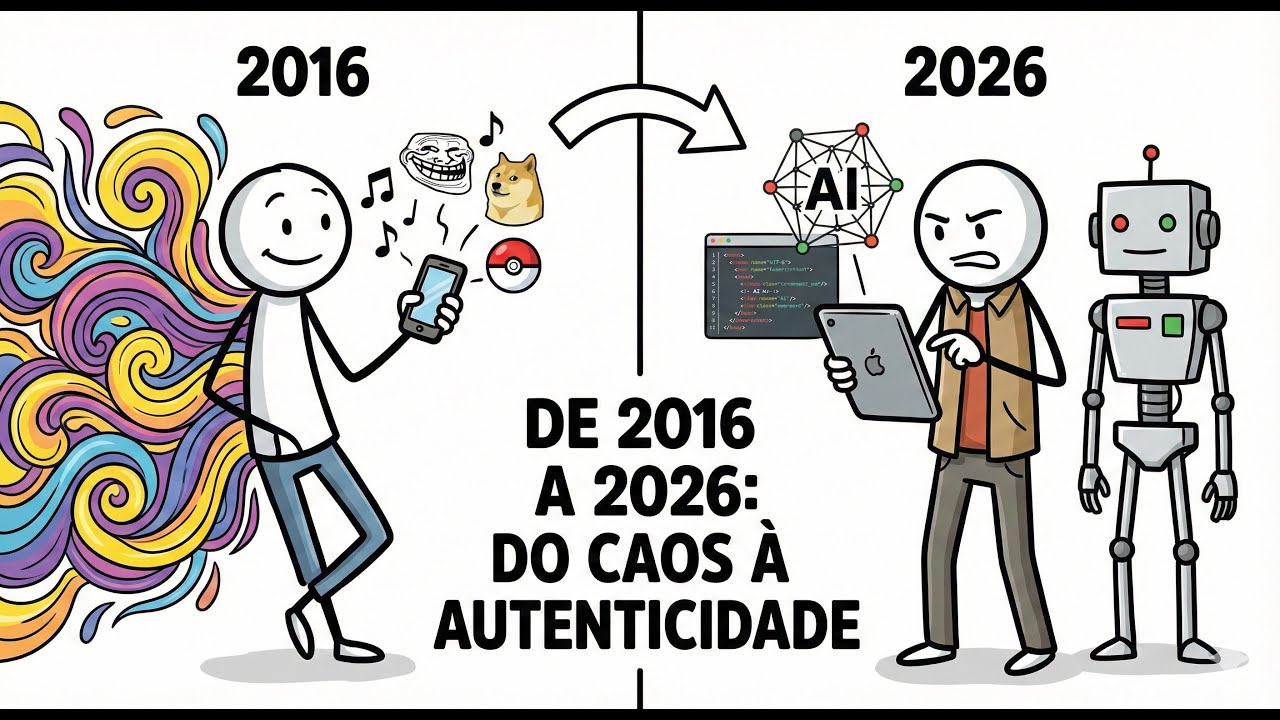 2016 vs 2026: A Década que Mudou TUDO (Política, Cultura e o 