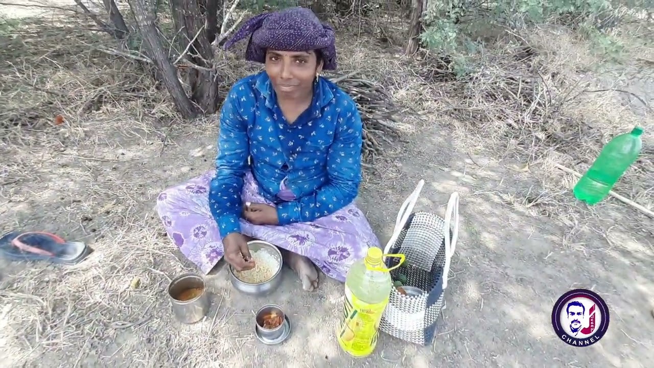 கிராமத்து தொழிலாளர்களின் சுவையான  சாப்பாடு / Village people tasty food /Village Food Review