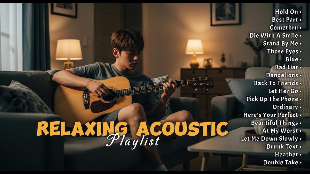 Relaxing Acoustic Playlist 2026 🎸 Chill Love Songs for Study, Relax & Sleep