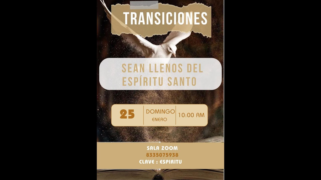 SEAN LLENOS DEL ESPIRITU SANTO