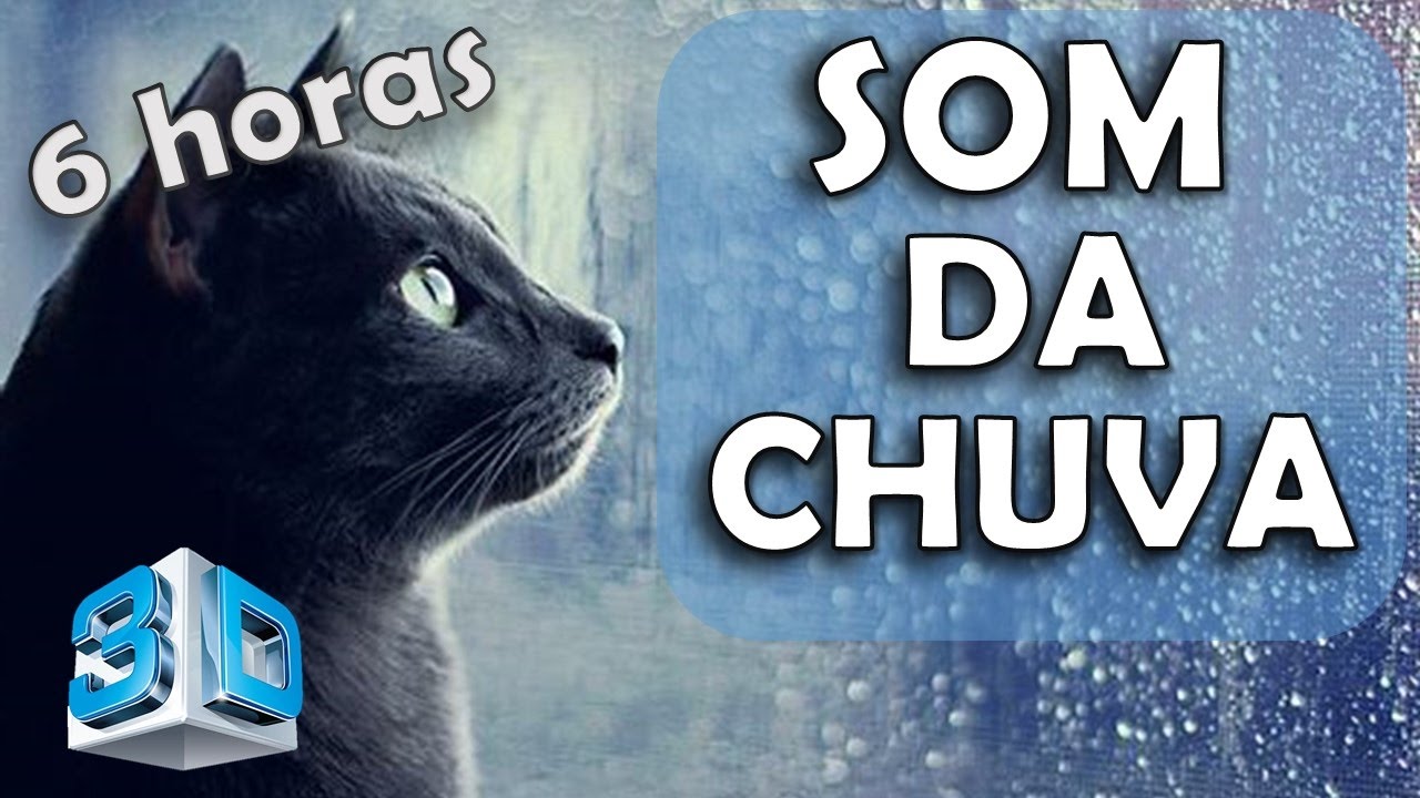 O MELHOR som da chuva - Som 3D, SEM TROV&Atilde;O. Som de chuva para dormir, relaxar e estudar. Rain sounds