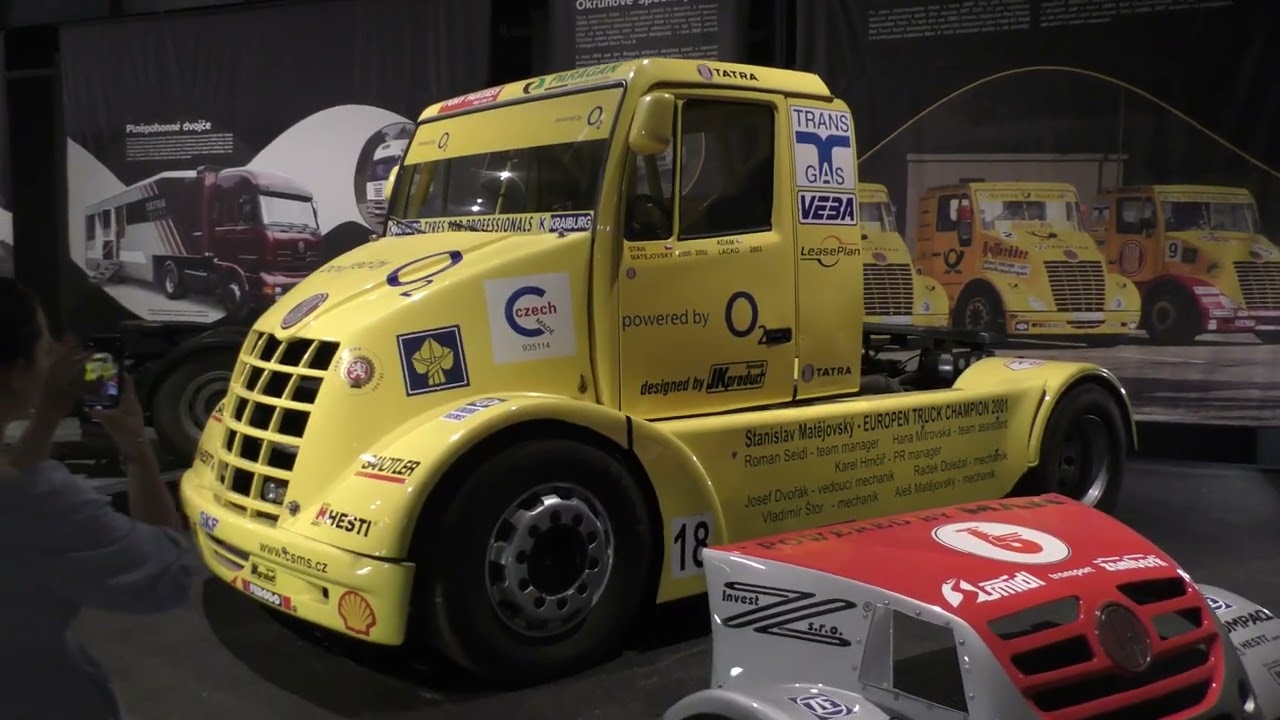 Múzeum nákladných áut Tatra - Tatra truck museum (Kopřivnice 2023)
