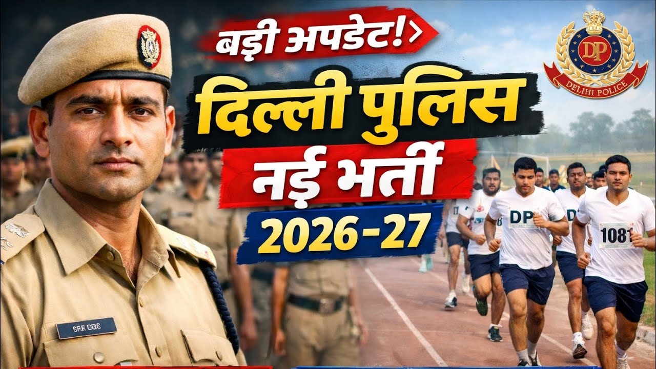 Delhi Police Recruitment 2026 | New Vacancy Coming Soon | Apply Date & Details