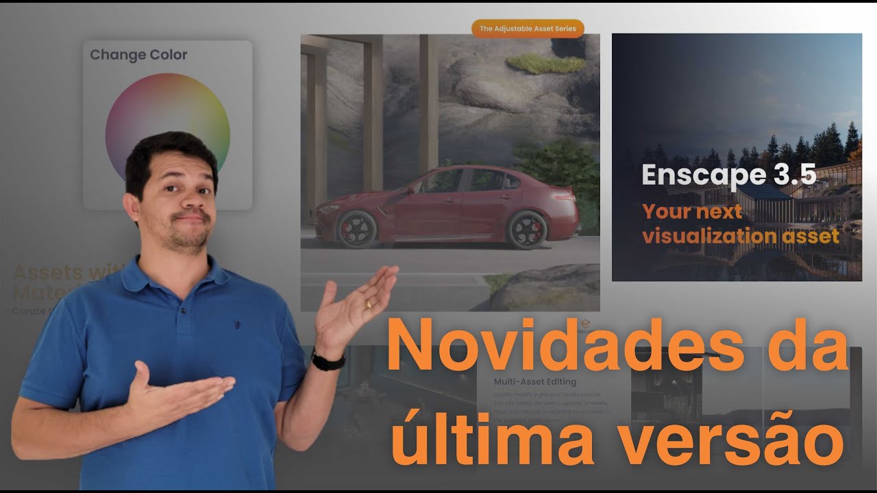 #LIVE 001 - NOVIDADES DO ENSCAPE 3.5