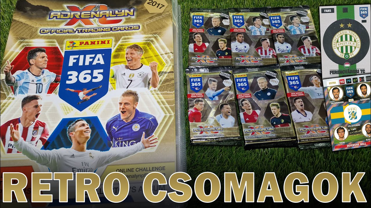 Panini FIFA 365 Adrenalyn XL 2017 Nordic | Bontás + Album Bemutató