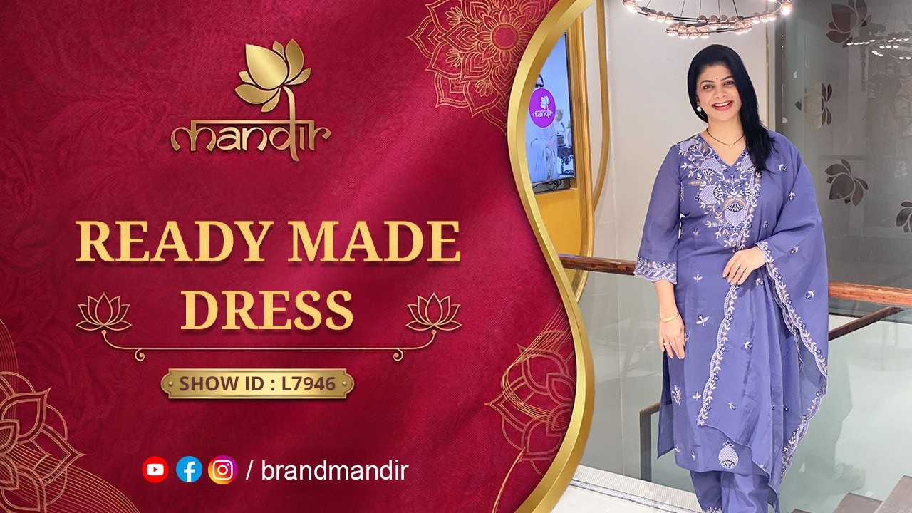 Readymade Dress Materials | WhatsApp 733 733 7000 | Brand Mandir Sarees LIVE