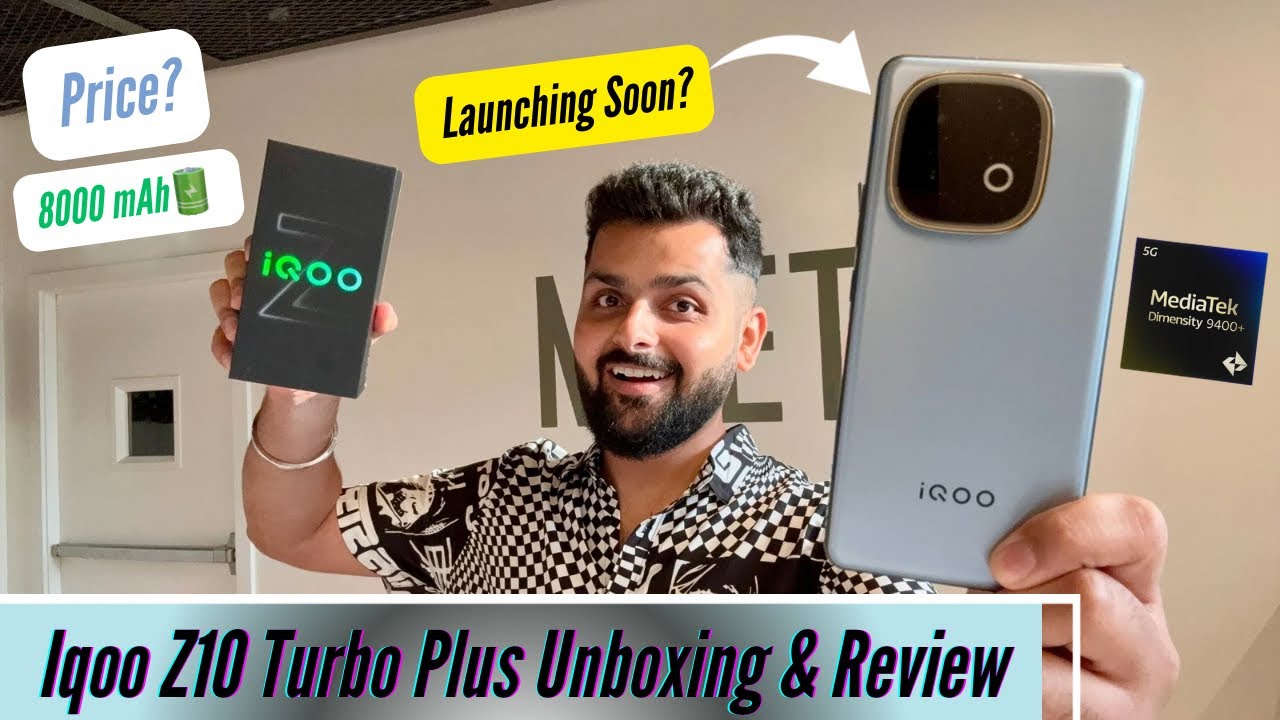 Iqoo Z10 Turbo Plus Unboxing & Review - Camera, Performance, Battery & Price! Launching Soon?