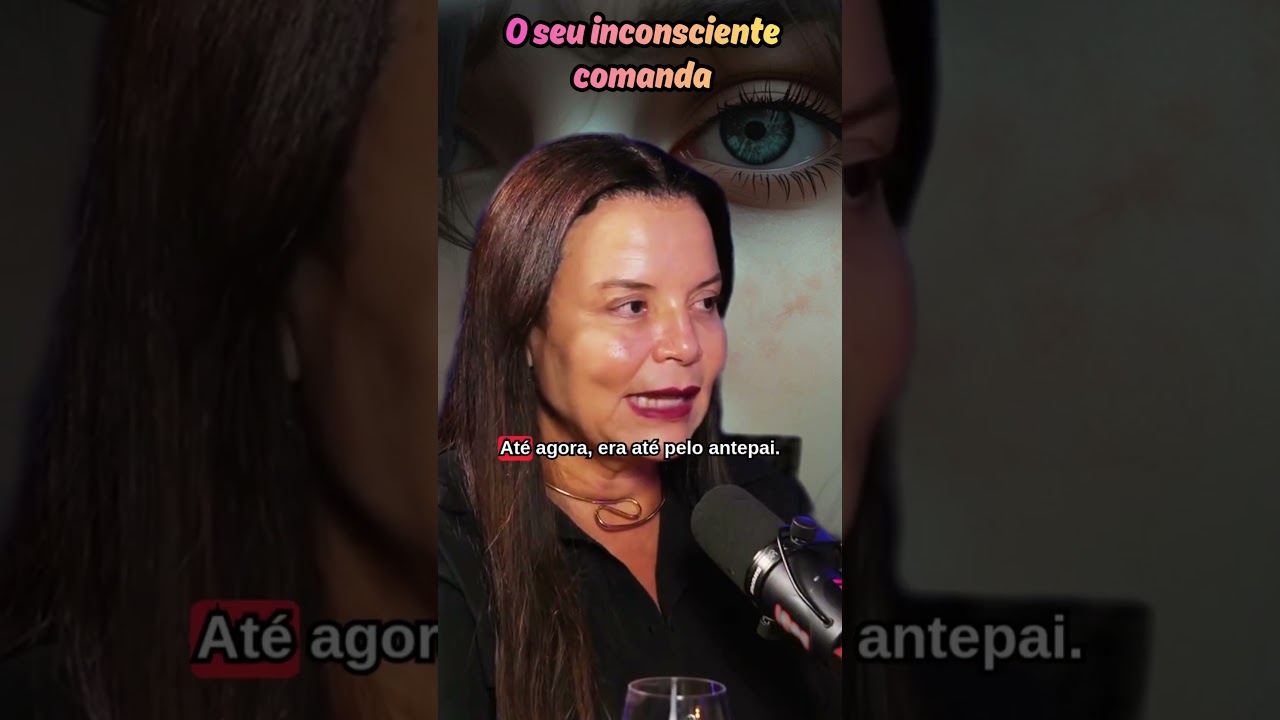 O seu inconsciente comanda#podcast3irmaos #psicanalise #andreavermont #inconsciente