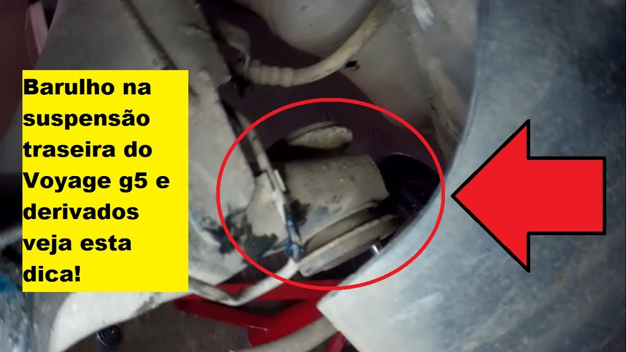 barulho suspensão traseira Voyage g5 e derivados