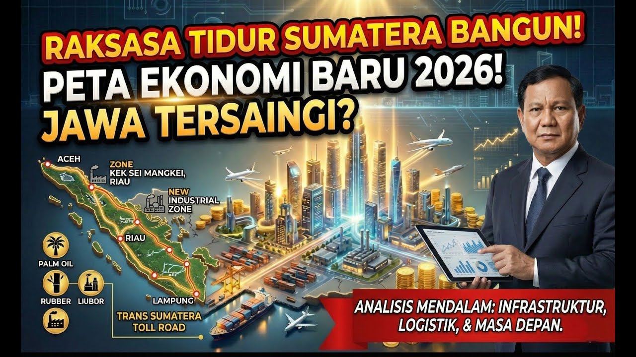 JAWA LEWAT? Raksasa Sumatera Bangun, Peta Ekonomi Indonesia Berubah Total di 2026!