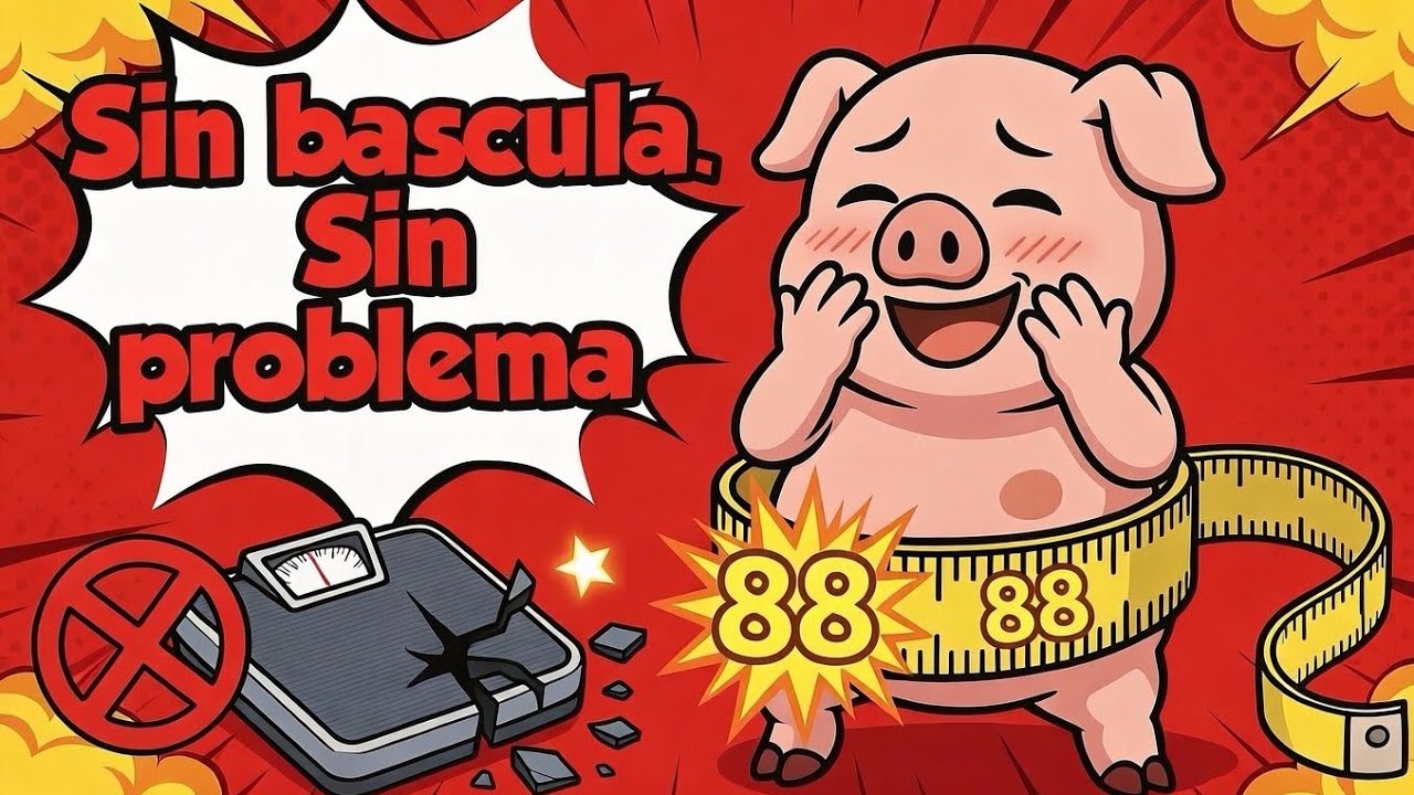 Como pesar un cerdo sin Báscula #porcicultura 