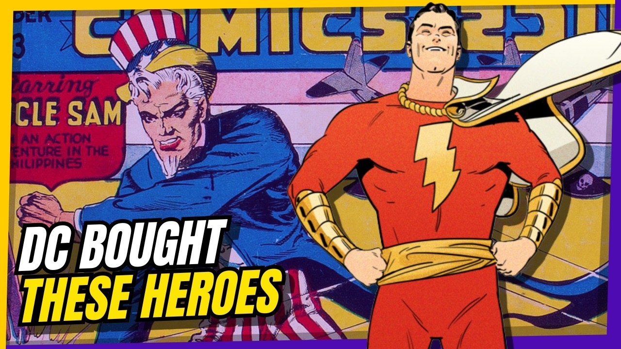 10 Legendary Heroes DC Bought From Rival Publishers