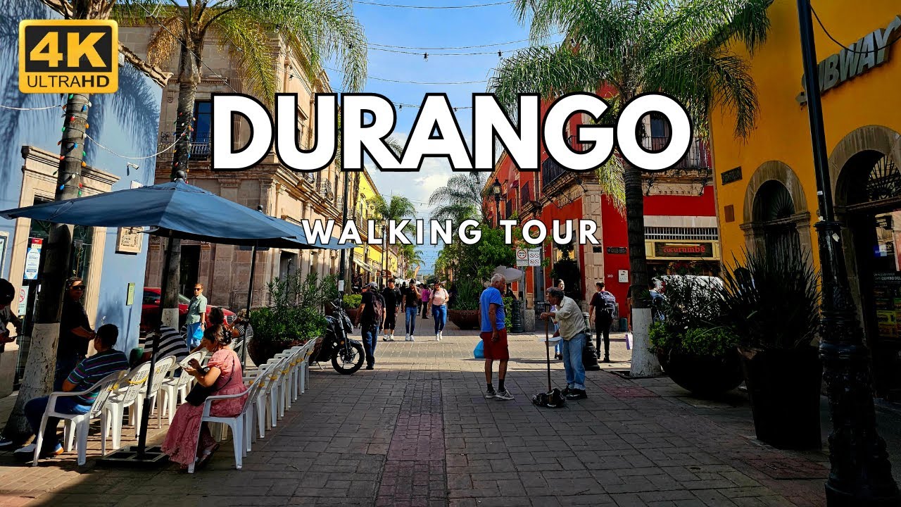 Durango 4K | Walking Tour | Caminando por la Ciudad