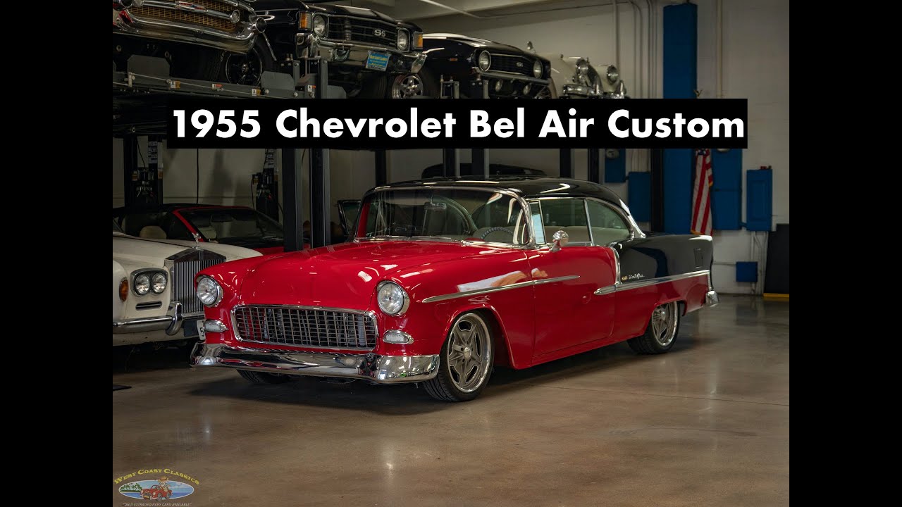 1955 Chevrolet Bel Air Custom arrives for sale at West Coast Classics, Torrance, CA
