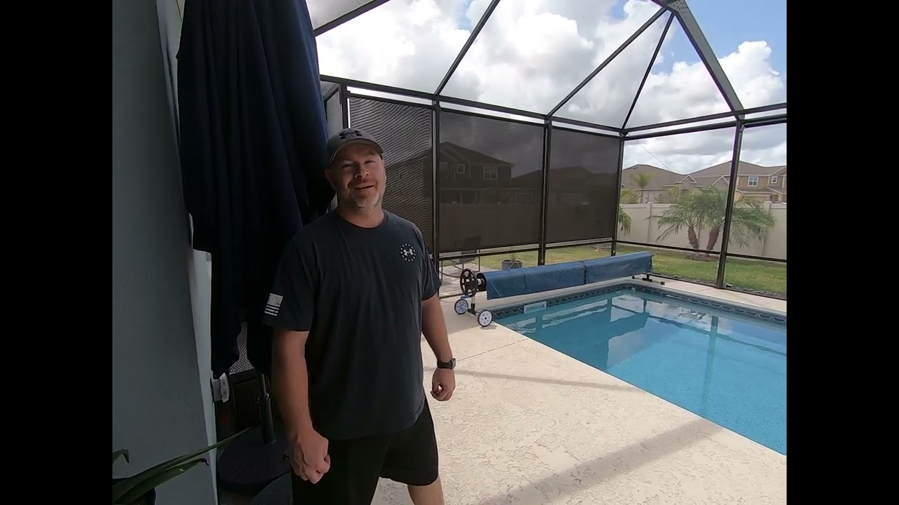 Pool Privacy Screens | Florida Lanai Curtains | Nick Jung