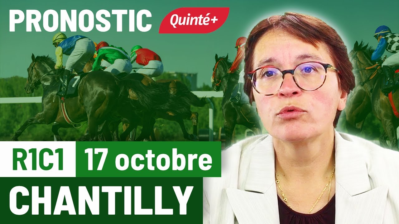 Pronostic PMU Quinté Flash à Chantilly, R1C1 du 17 octobre 2024