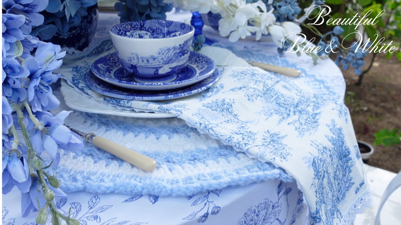 How to Create a Beautiful Blue & White Afternoon Tea for Two | Latest Haul