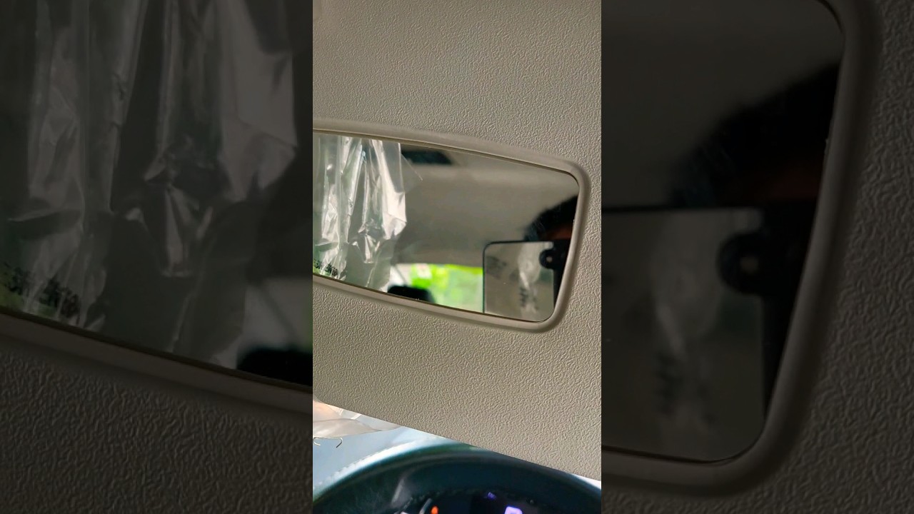 Vanity Mirror clearity in Tata Tigor XZ + in Passenger side as well 
