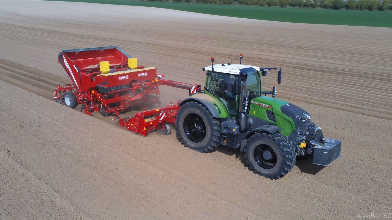 FENDT 728 & GRIMME GF400 / PRIOS 440 - Plantation pommes de terre 2025
