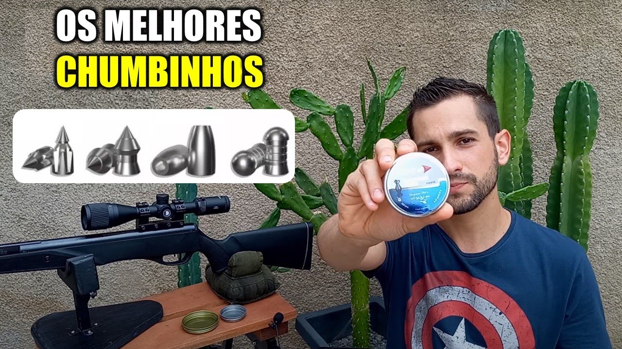 Os melhores Chumbinhos para sua carabina de press&atilde;o !