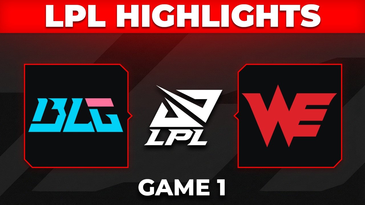 BLG против WE: Хайлайты 1-й игры | LPL 2026, Сплит 2, Плей-офф | Bilibili Gaming против Team WE